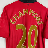 2013/14 MANCHESTER UNITED 'CHAMPIONS' HOME SHIRT (L) NIKE