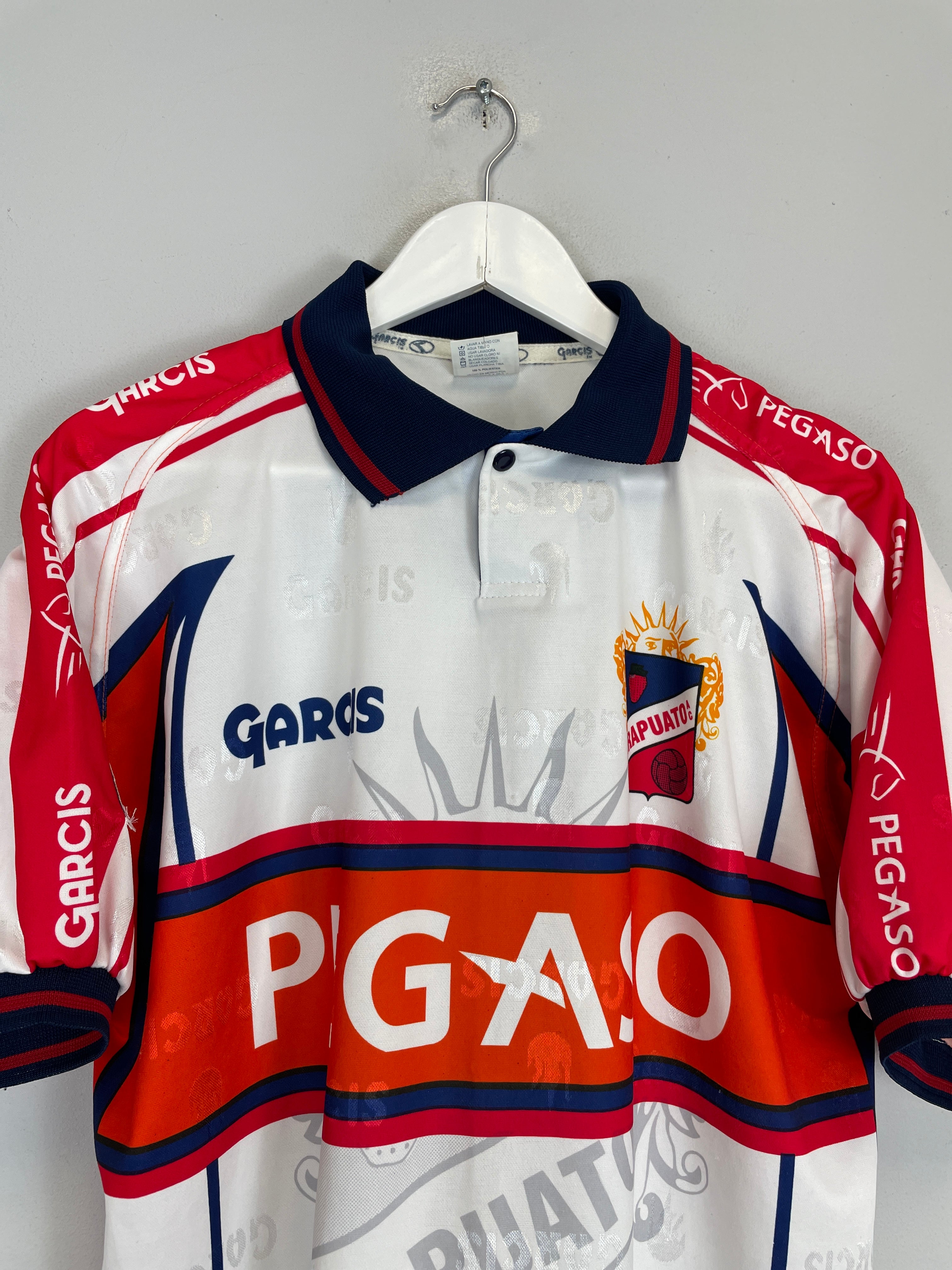 Shop 2000/01 IRAPUATO #73 AWAY SHIRT (XL) GARCIS, classic football shirts, vintage football shirts & retro soccer jerseys at Cult Kits