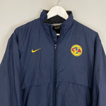 Shop 2000/02 CLUB AMERICA FLEECE LINED JACKET (S) NIKE, classic football shirts, vintage football shirts & retro soccer jerseys at Cult Kits