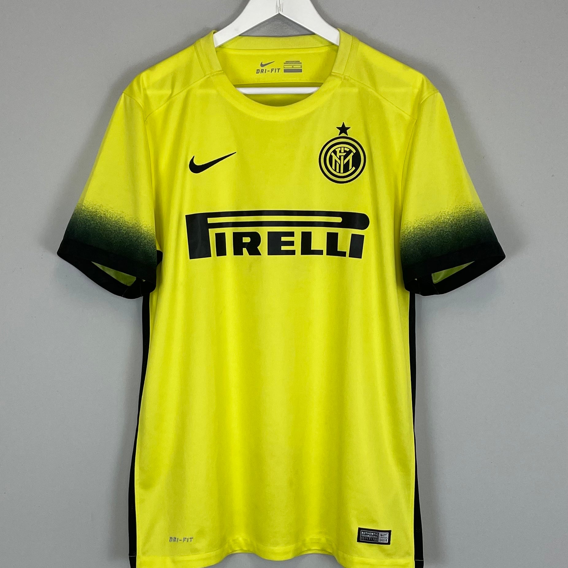 Shop 2015/16 INTER MILAN THIRD SHIRT (L) NIKE, classic football shirts, vintage football shirts & retro soccer jerseys at Cult Kits