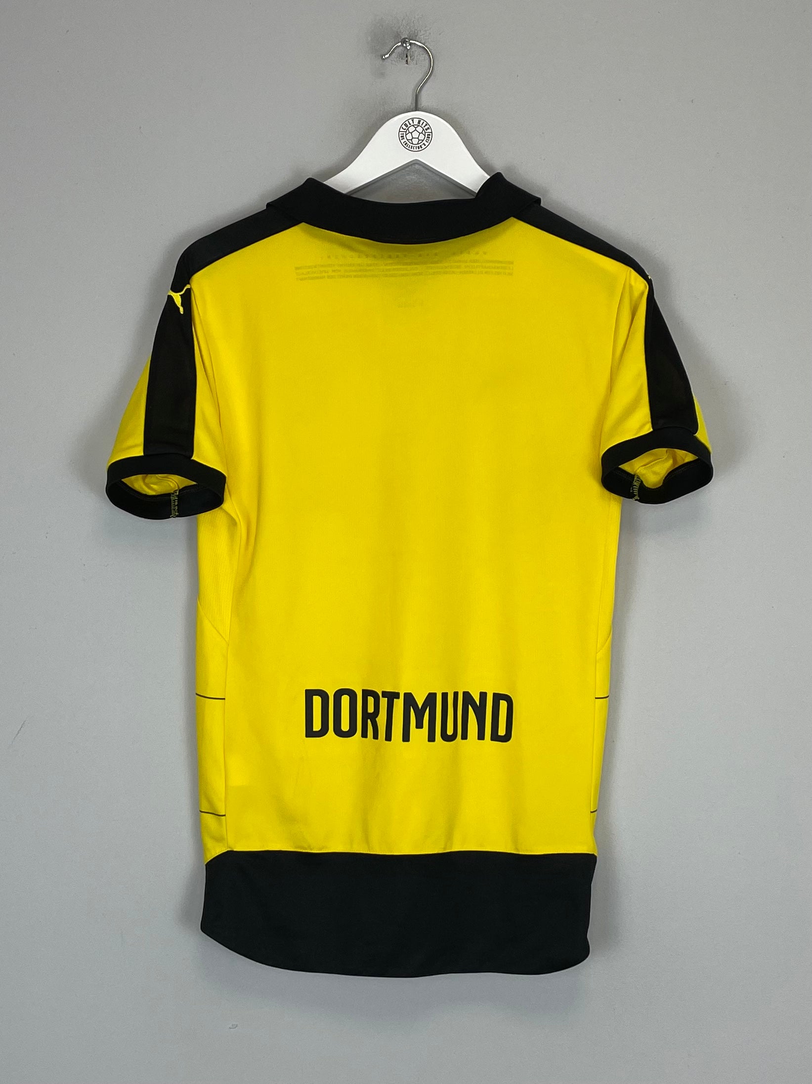 Shop 2015/16 DORTMUND HOME SHIRT (S) PUMA, classic football shirts, vintage football shirts & retro soccer jerseys at Cult Kits