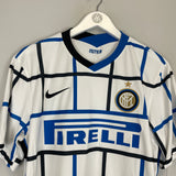 Shop 2020/21 INTER MILAN D'AMBROSIO #33 *BNWT* AWAY SHIRT (L) NIKE, classic football shirts, vintage football shirts & retro soccer jerseys at Cult Kits