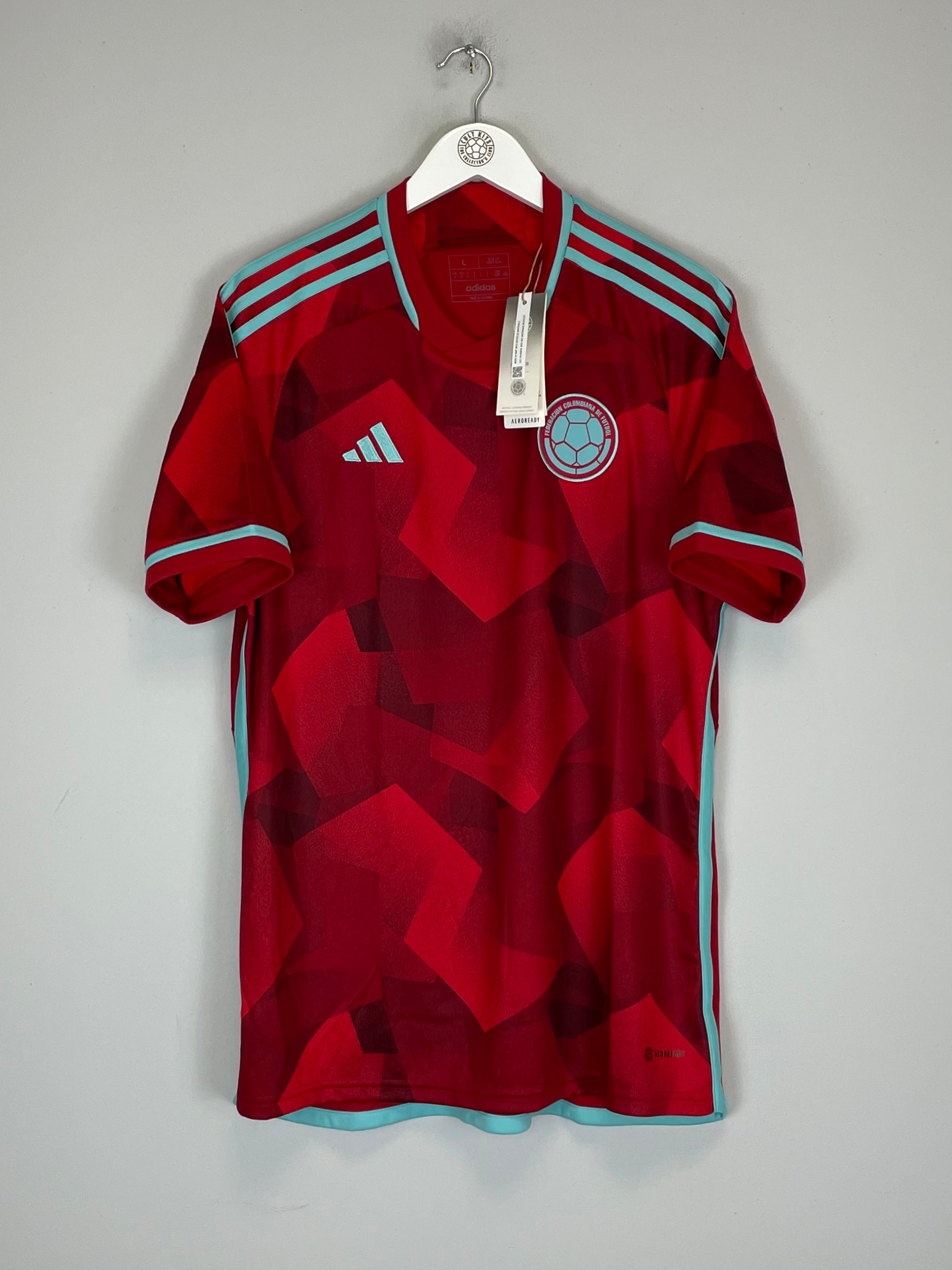 Shop 2022/23 COLOMBIA *BNWT* AWAY SHIRT (L) ADIDAS, classic football shirts, vintage football shirts & retro soccer jerseys at Cult Kits