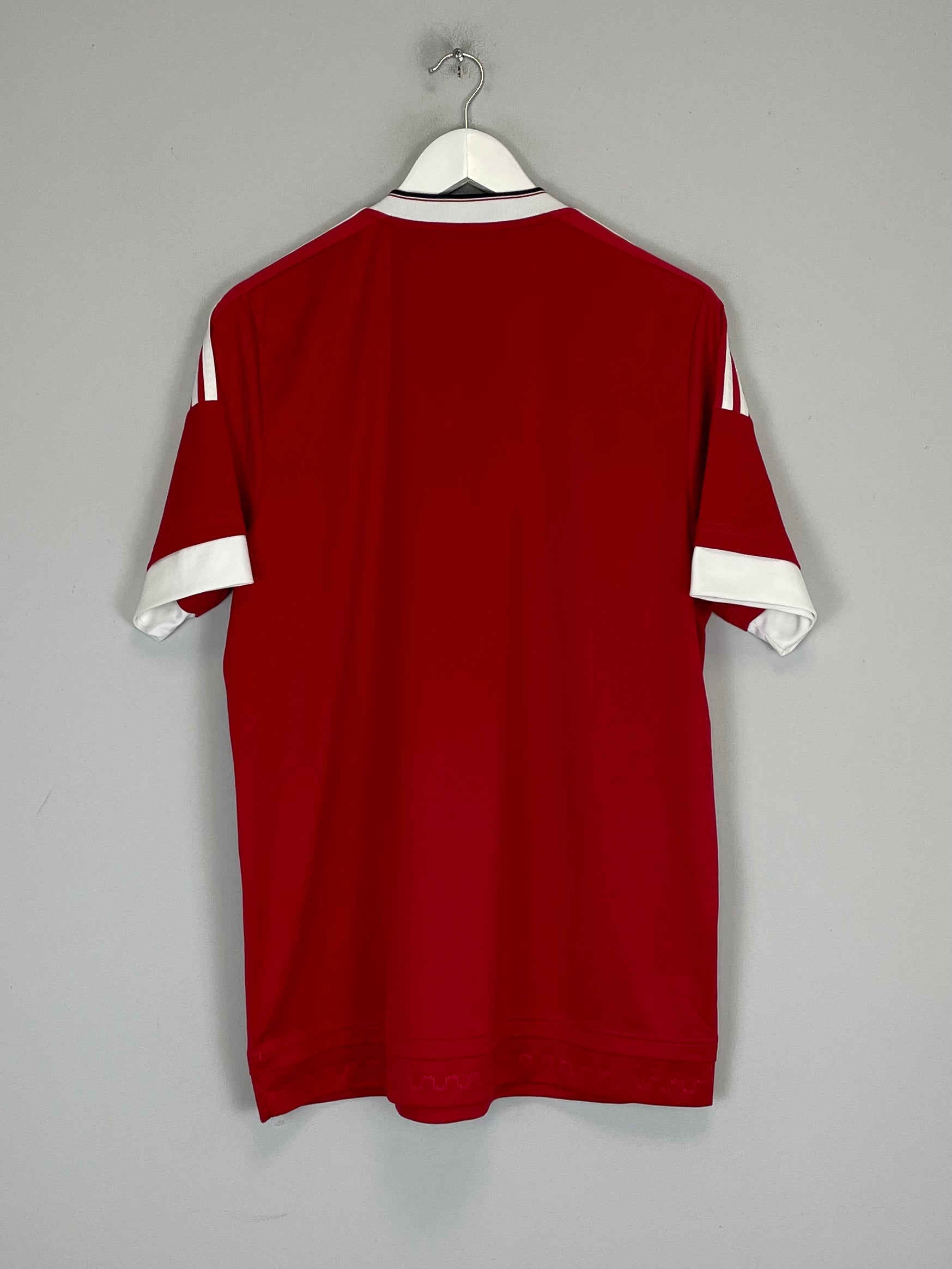 Shop 2015/16 MANCHESTER UNITED HOME SHIRT (L) ADIDAS, classic football shirts, vintage football shirts & retro soccer jerseys at Cult Kits