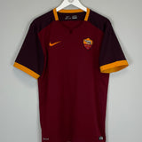 Shop 2015/16 ROMA FLORENZI #24 HOME SHIRT (L) NIKE, classic football shirts, vintage football shirts & retro soccer jerseys at Cult Kits