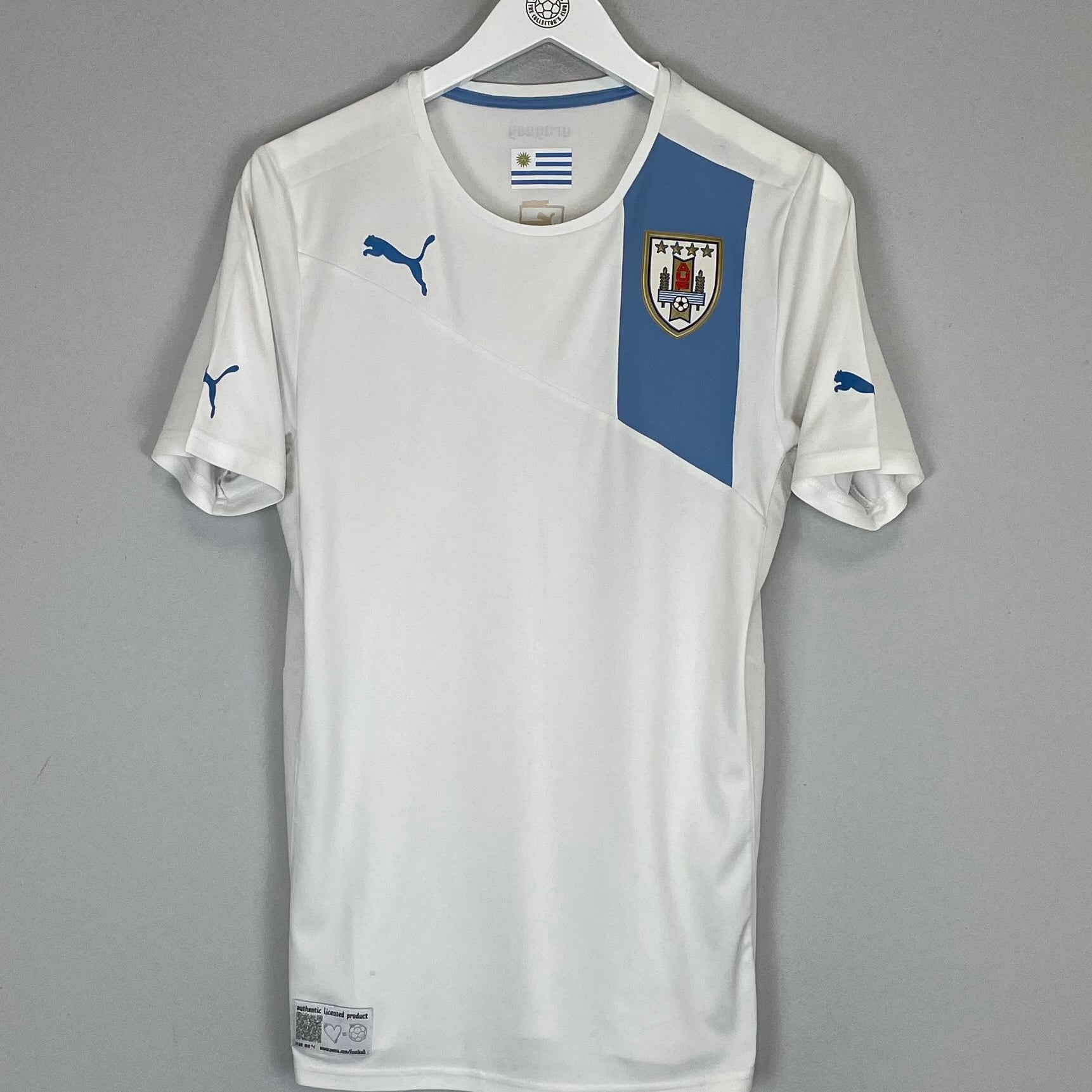 Shop 2012/13 URUGUAY AWAY SHIRT (M) PUMA, classic football shirts, vintage football shirts & retro soccer jerseys at Cult Kits