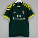 Shop 2015/16 AC MILAN THIRD SHIRT (S) ADIDAS, classic football shirts, vintage football shirts & retro soccer jerseys at Cult Kits