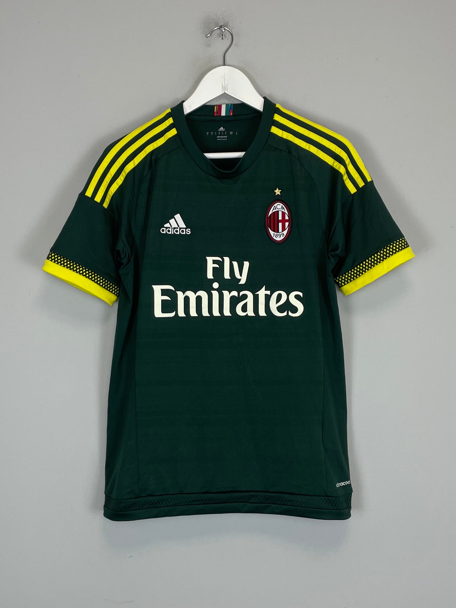 Shop 2015/16 AC MILAN THIRD SHIRT (S) ADIDAS, classic football shirts, vintage football shirts & retro soccer jerseys at Cult Kits