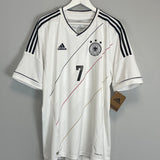 2012/13 GERMANY SCHWEINSTEIGER #7 *BNWT* HOME SHIRT (XL) ADIDAS