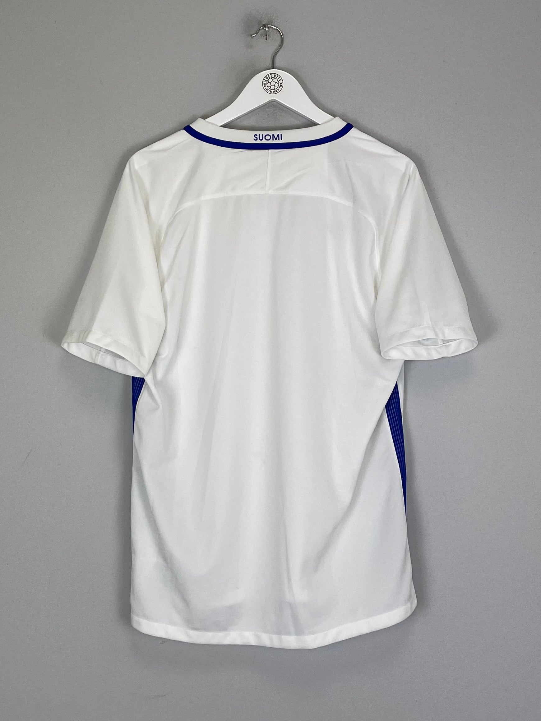 Shop 2016 FINLAND HOME SHIRT (L) NIKE, classic football shirts, vintage football shirts & retro soccer jerseys at Cult Kits