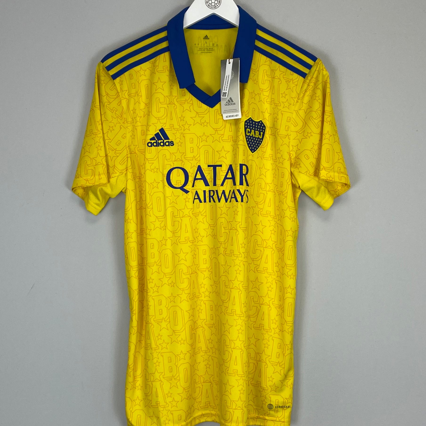 Shop 2022/23 BOCA JUNIORS *BNWT* THIRD SHIRT (L) ADIDAS, classic football shirts, vintage football shirts & retro soccer jerseys at Cult Kits