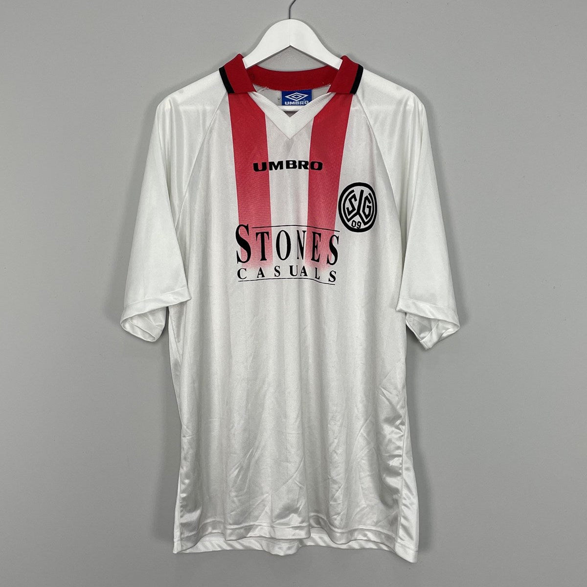 Shop 1997/98 SG WATTENSCHEID HOME SHIRT (XL) UMBRO, classic football shirts, vintage football shirts & retro soccer jerseys at Cult Kits
