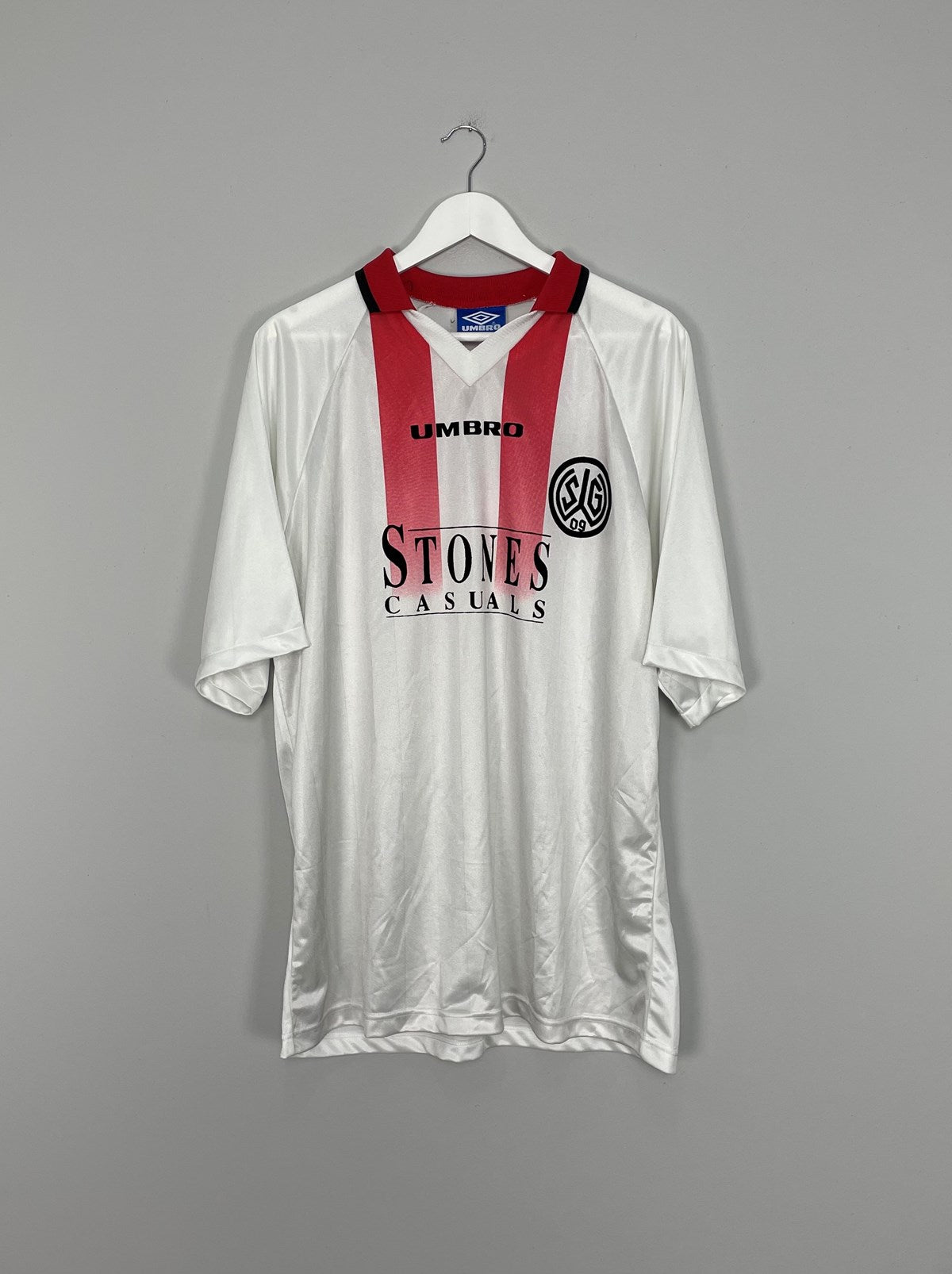 Shop 1997/98 SG WATTENSCHEID HOME SHIRT (XL) UMBRO, classic football shirts, vintage football shirts & retro soccer jerseys at Cult Kits