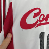2000/01 CONSADOLE SAPPORO #10 *PLAYER ISSUE* L/S AWAY SHIRT (M) ADIDAS