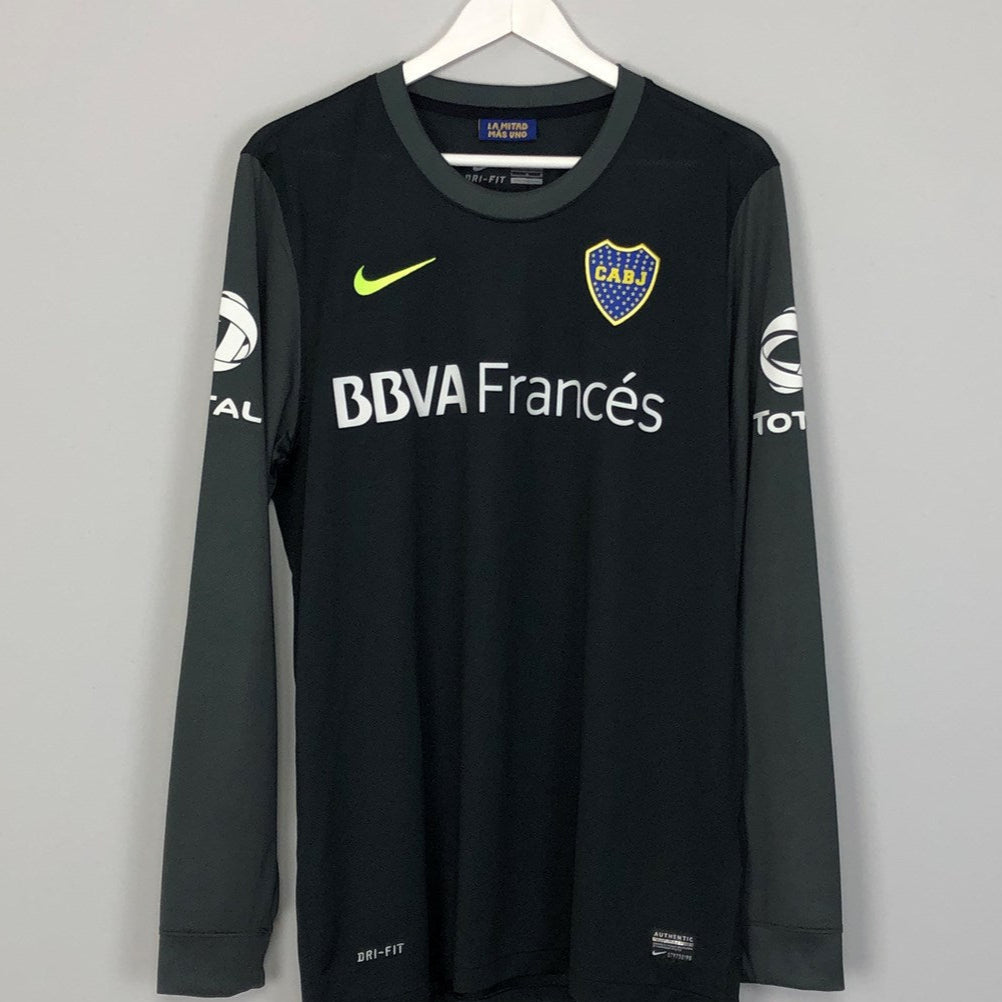 Shop 2014 BOCA JUNIORS ORION #1 GK SHIRT (L) NIKE, classic football shirts, vintage football shirts & retro soccer jerseys at Cult Kits
