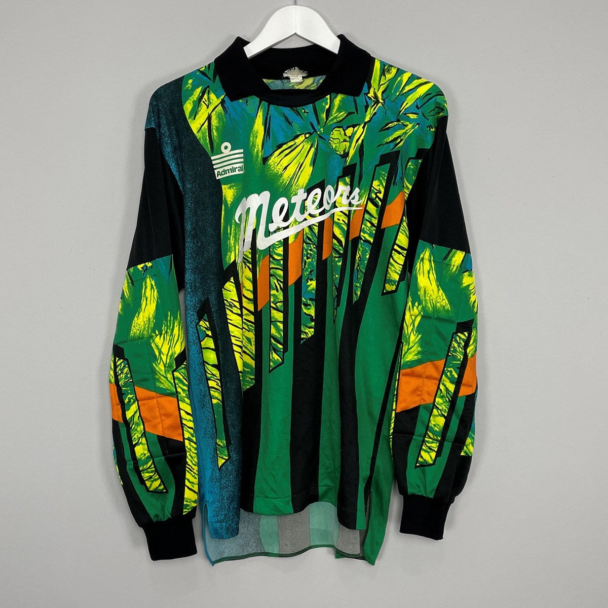 Shop 1988/90 ADMIRAL 'METEORS' TEMPLATE GK SHIRT (M), classic football shirts, vintage football shirts & retro soccer jerseys at Cult Kits
