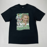 CELTIC LARSSON BOOTLEG TEE - BLACK