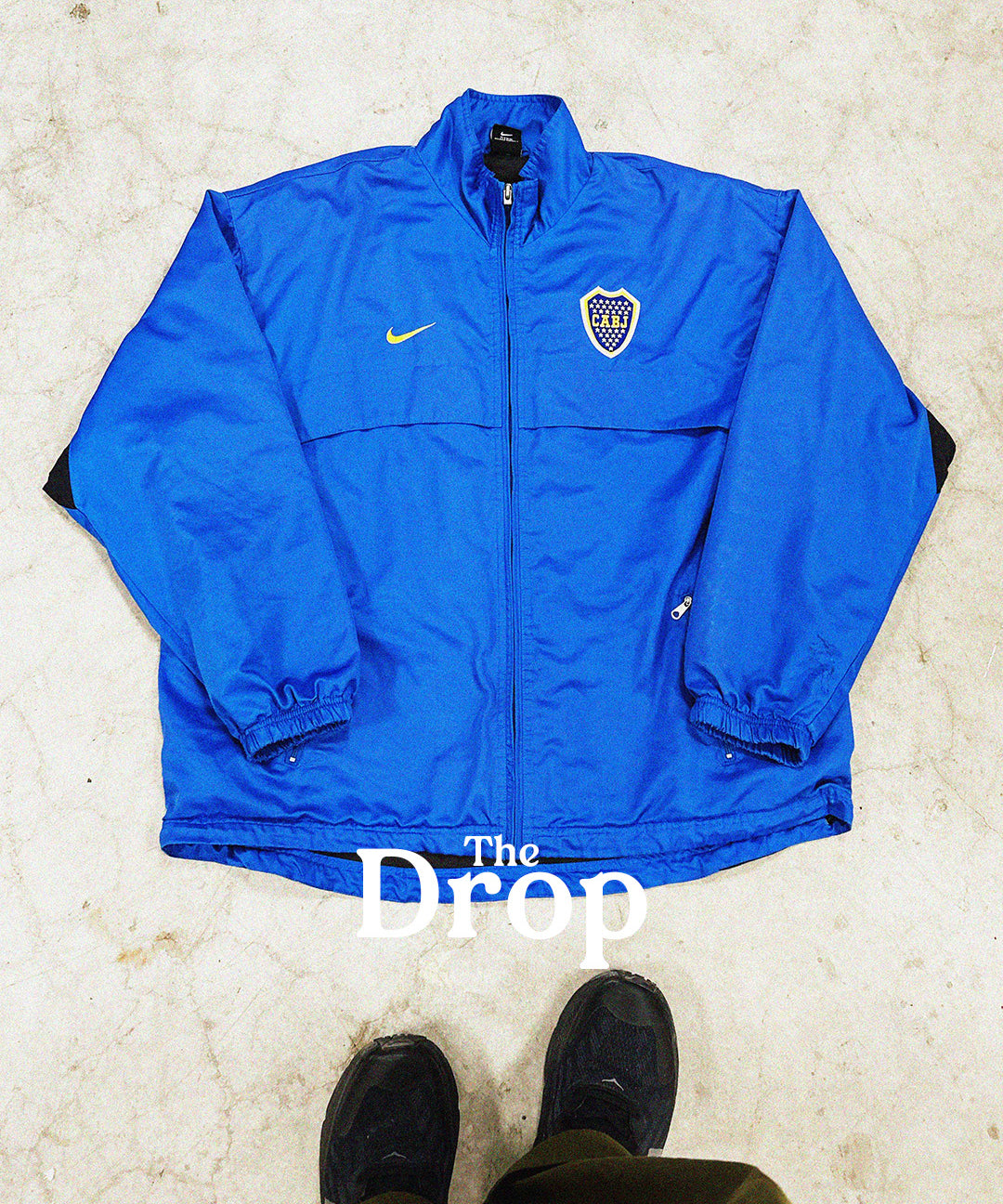 cult kits | new in collection , new shirts every day , classic ,  retro , vintage , football shirts , soccer jersey , authentic football shirts , authentic classic football shirts , authentic soccer jersey , Boca Juniors , Nike , Jacket , winter essentials