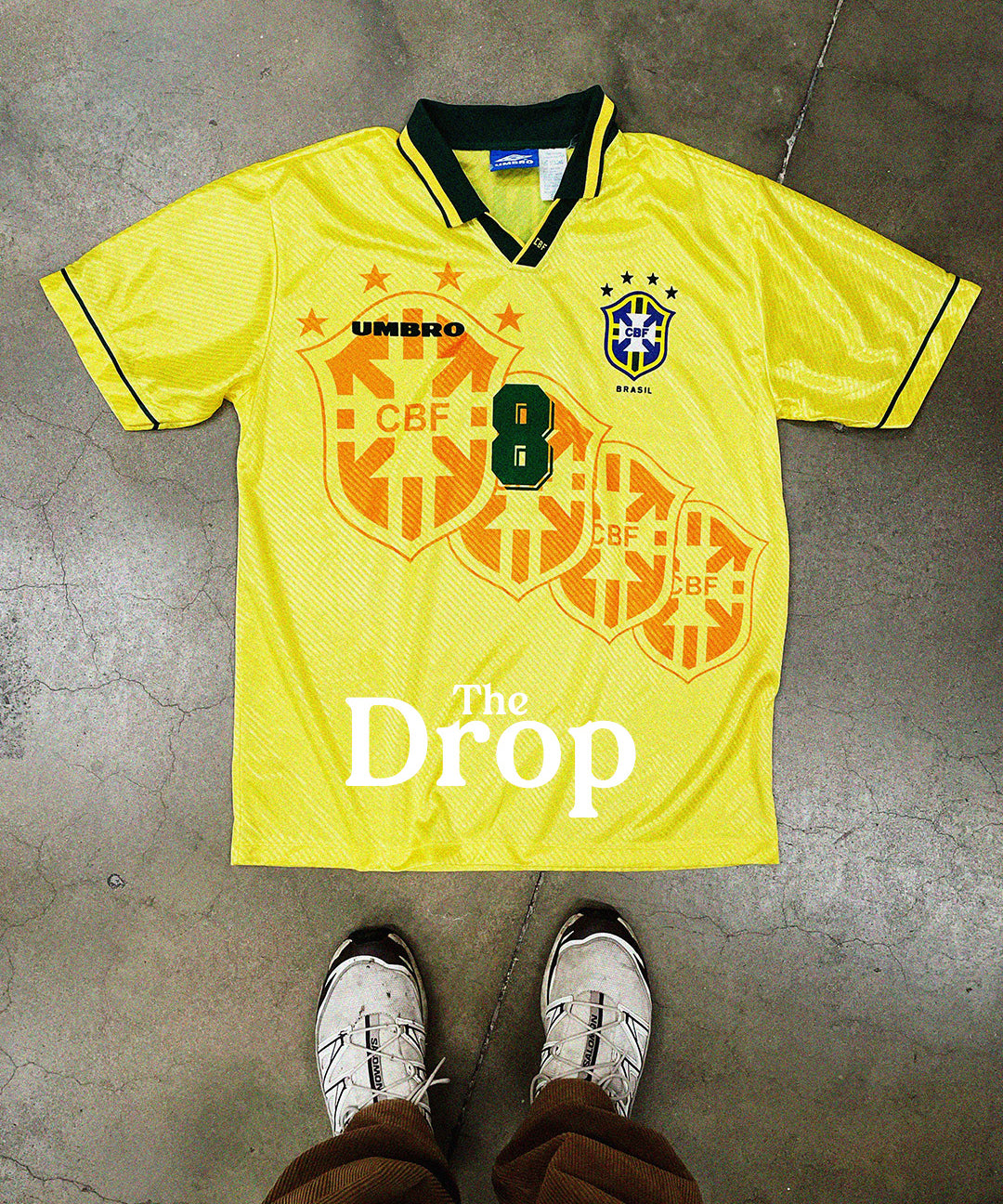 cult kits | new in collection , new shirts every day , classic retro , vintage , football shirts , soccer jersey , Brazil , Umbro , 1994 home shirt , Dunga , USA World Cup 1994