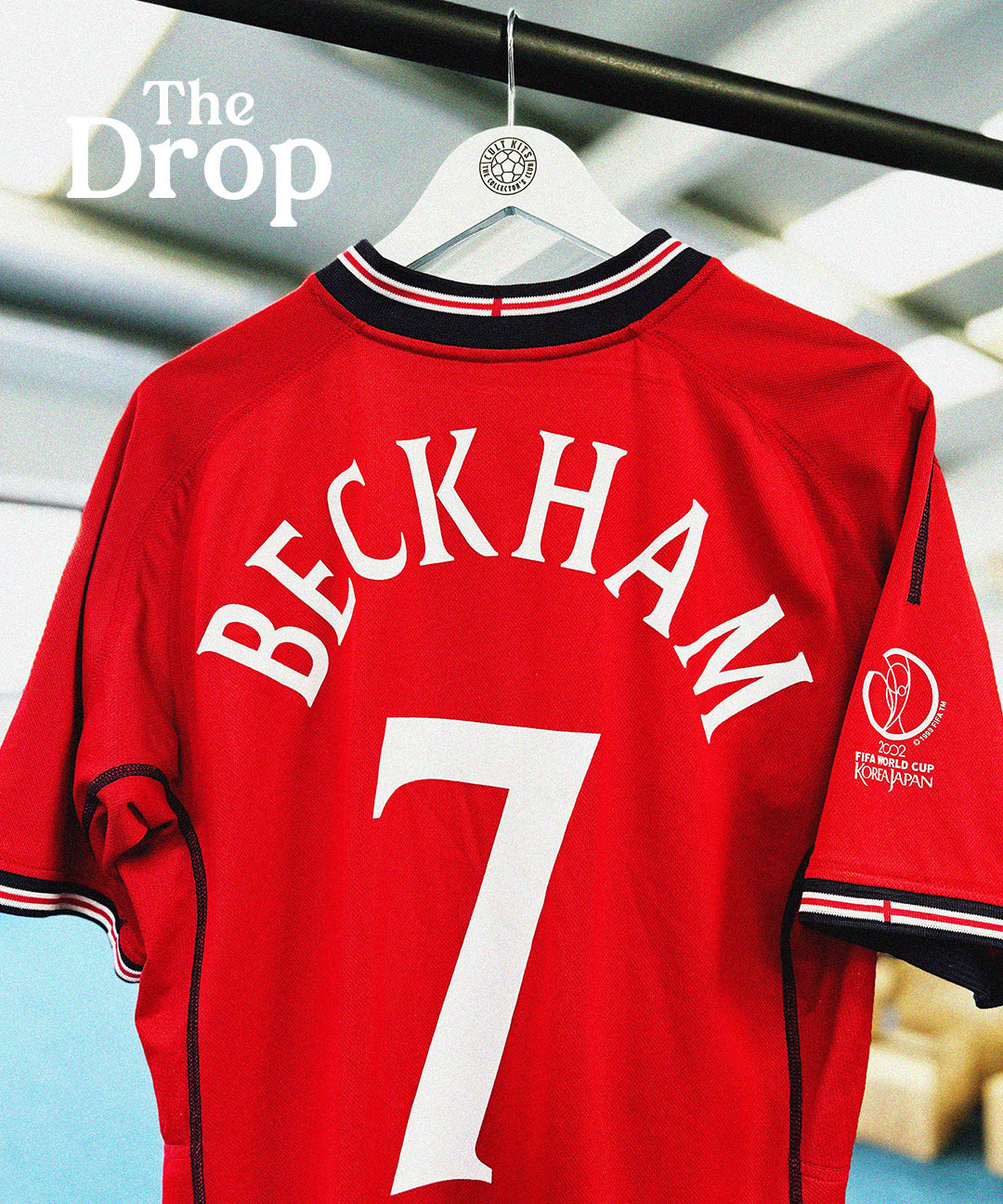 cult kits | new in collection , new shirts every day , classic ,  retro , vintage , football shirts , soccer jersey , authentic football shirts , authentic classic football shirts , authentic soccer jersey , Nike , England , away shirt , David Beckham , World Cup 2002