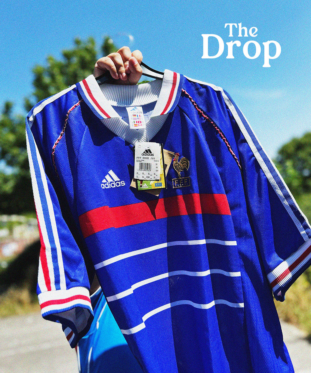 cult kits | new in collection , new shirts every day , classic ,  retro , vintage , football shirts , soccer jersey , authentic football shirts , authentic classic football shirts , authentic soccer jersey , World Cup 1998 , France adidas football shirt , brand new with tags