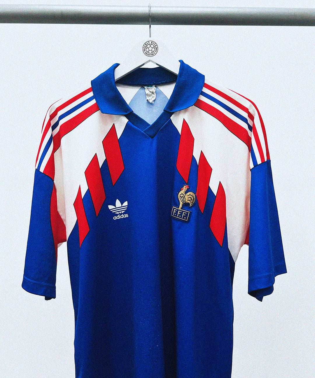 cult kits | just dropped , France , adidas , Home football shirt , International , short sleeved , 90's , rare football shirt , soccer jersey , retro , classic football shirts.
