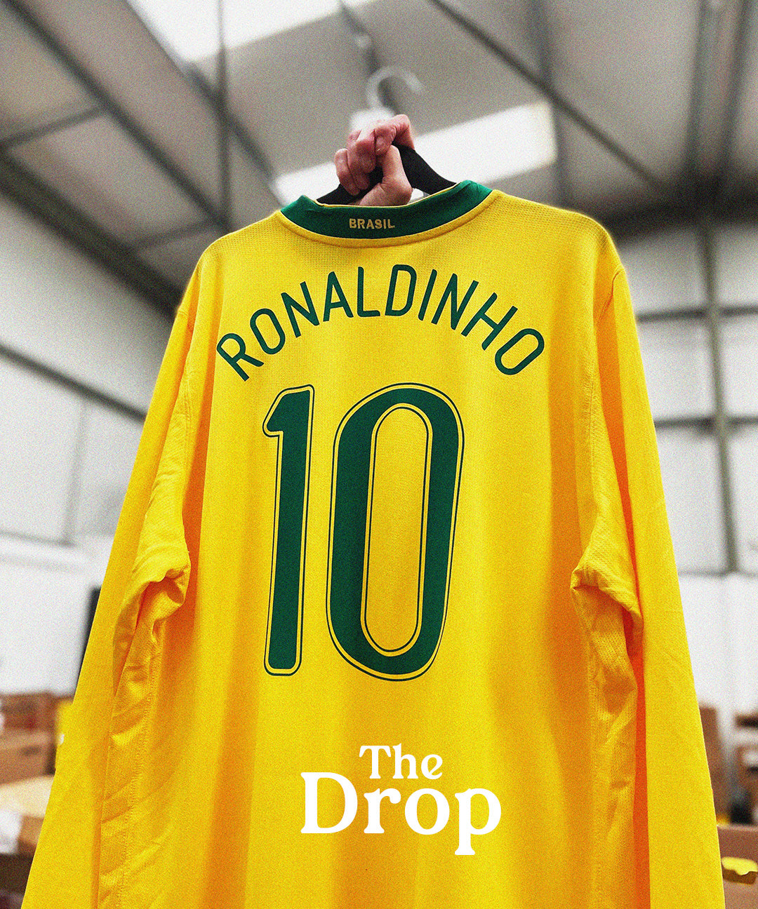 cult kits | new in , football shirts , authentic , soccer jersey , retro , vintage , classic , classic football shirt , vintage football shirt , long sleeved , Brazil , Ronaldinho , Nike
