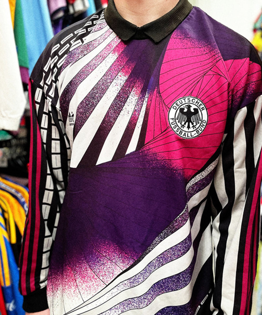 cult kits | just dropped , Germany , adidas , GK football shirt , International , rare football shirt , soccer jersey , retro , classic football shirts.