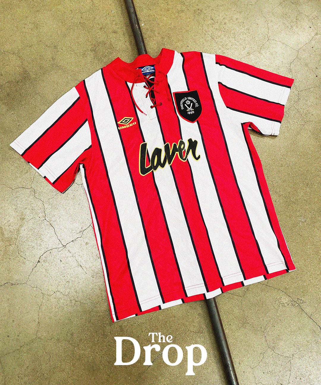 cult kits | new in collection , new shirts every day , classic retro , vintage , football shirts , soccer jersey , authentic football shirts , authentic soccer jerseys , Sheffield United , Umbro , home shirt , short sleeved