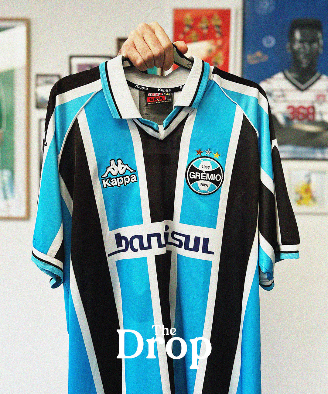 cult kits | new in collection , new shirts every day , classic ,  retro , vintage , football shirts , soccer jersey , authentic football shirts , authentic classic football shirts , authentic soccer jersey , Gremio , Kappa , home shirt , 90's