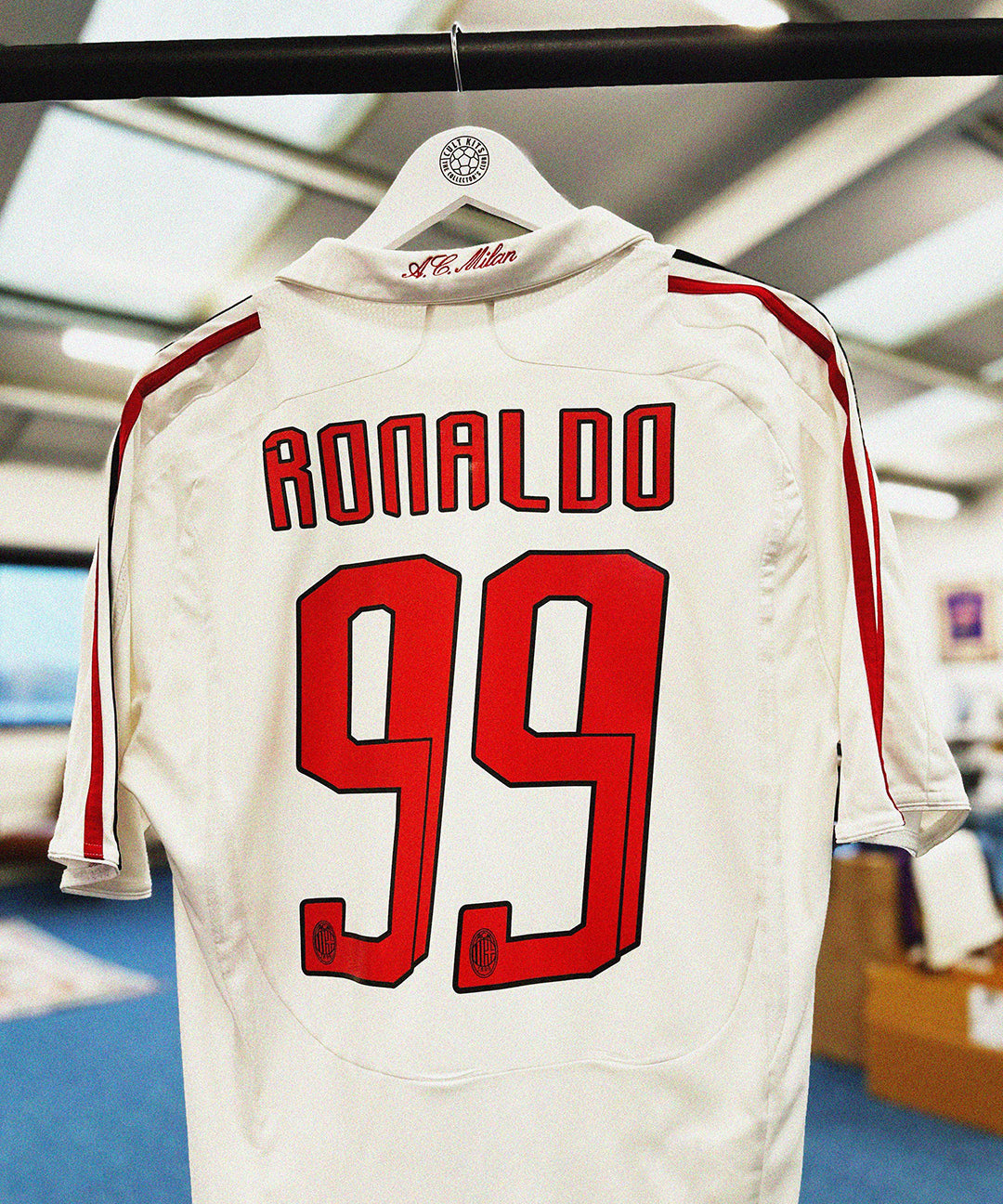 cult kits | just dropped , AC Milan , adidas , away shirt, Ronaldo 99 , rare football shirt , soccer jersey , retro , classic football shirts.