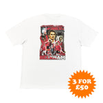 Manchester United Beckham 'Camp Nou 1999' Bootleg Tee at Cult Kits