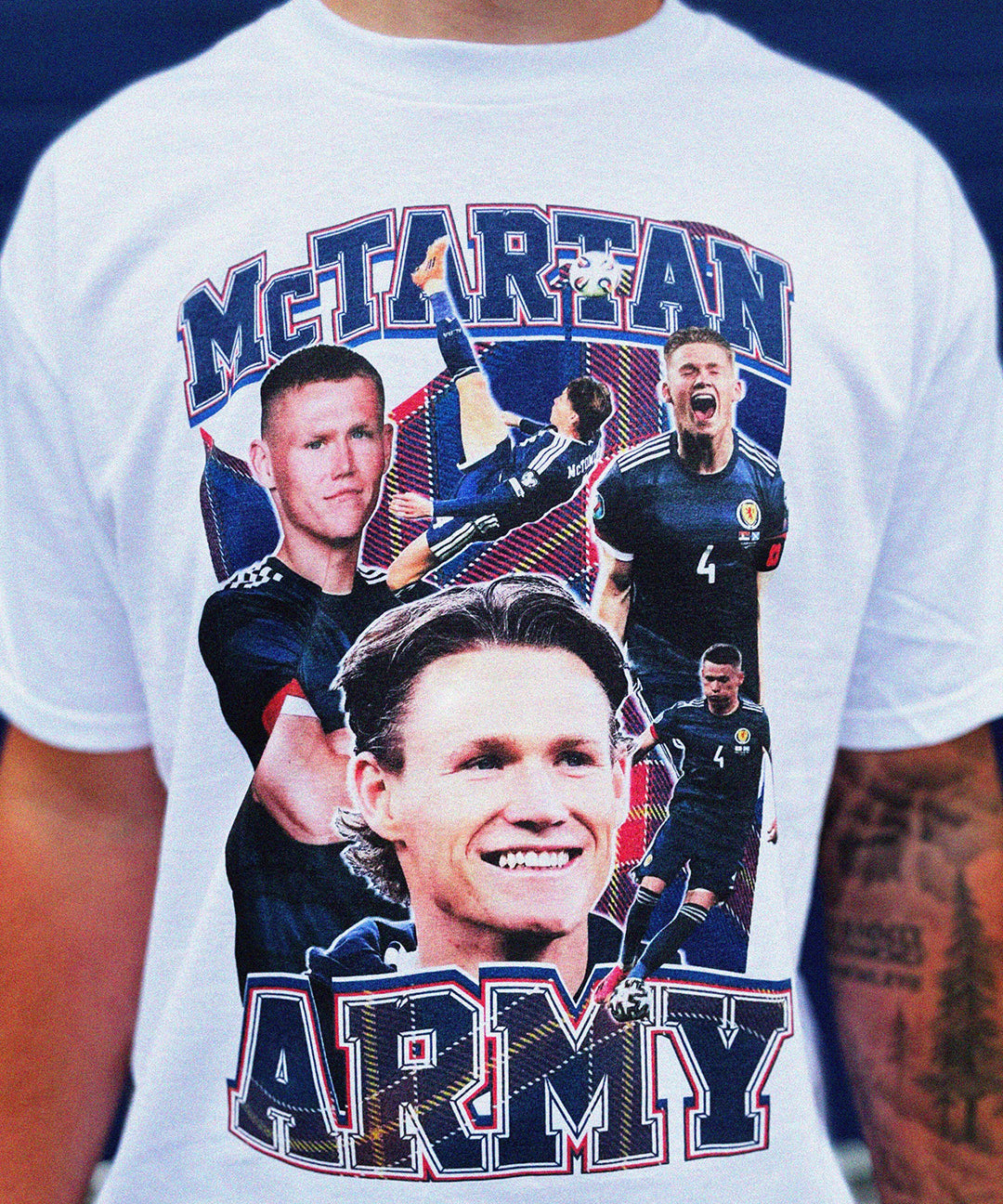 cult kits | world cup tee , McTominay tee , McTartan Army tee , 3 for £50