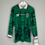 1998 Mexico *Reissue* L/S Home Shirt (Multiple Sizes) ABA Sport