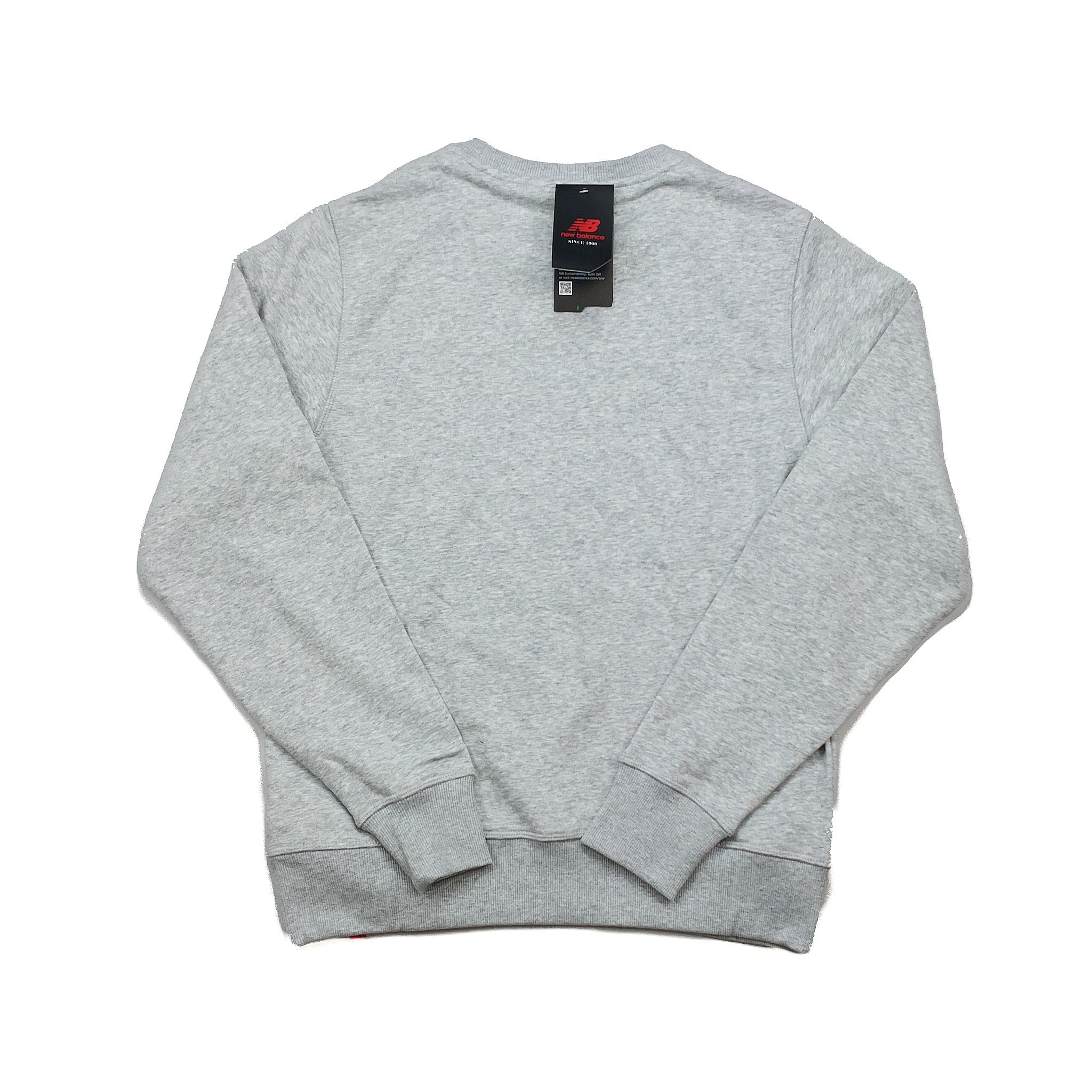 Buy New Balance *BNWT* Grey Crew Neck Sweater (Multiple Sizes) Jumper ~ Free worldwide shipping ~ Authentic Vintage Football Shirts from Cult Kits