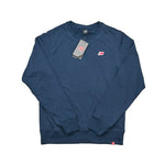 Buy New Balance *BNWT* Navy Crew Neck Sweater (Multiple Sizes) Jumper ~ Free worldwide shipping ~ Authentic Vintage Football Shirts from Cult Kits