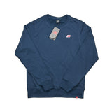 Buy New Balance *BNWT* Navy Crew Neck Sweater (Multiple Sizes) Jumper ~ Free worldwide shipping ~ Authentic Vintage Football Shirts from Cult Kits