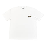 White Newcastle United Asprilla Bootleg Tee - Toon Graphic T-Shirts at Cult Kits (front)