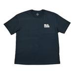 Black Newcastle United Ba & Cisse Bootleg Tee - Graphic Toon T-Shirt at Cult Kits (front)