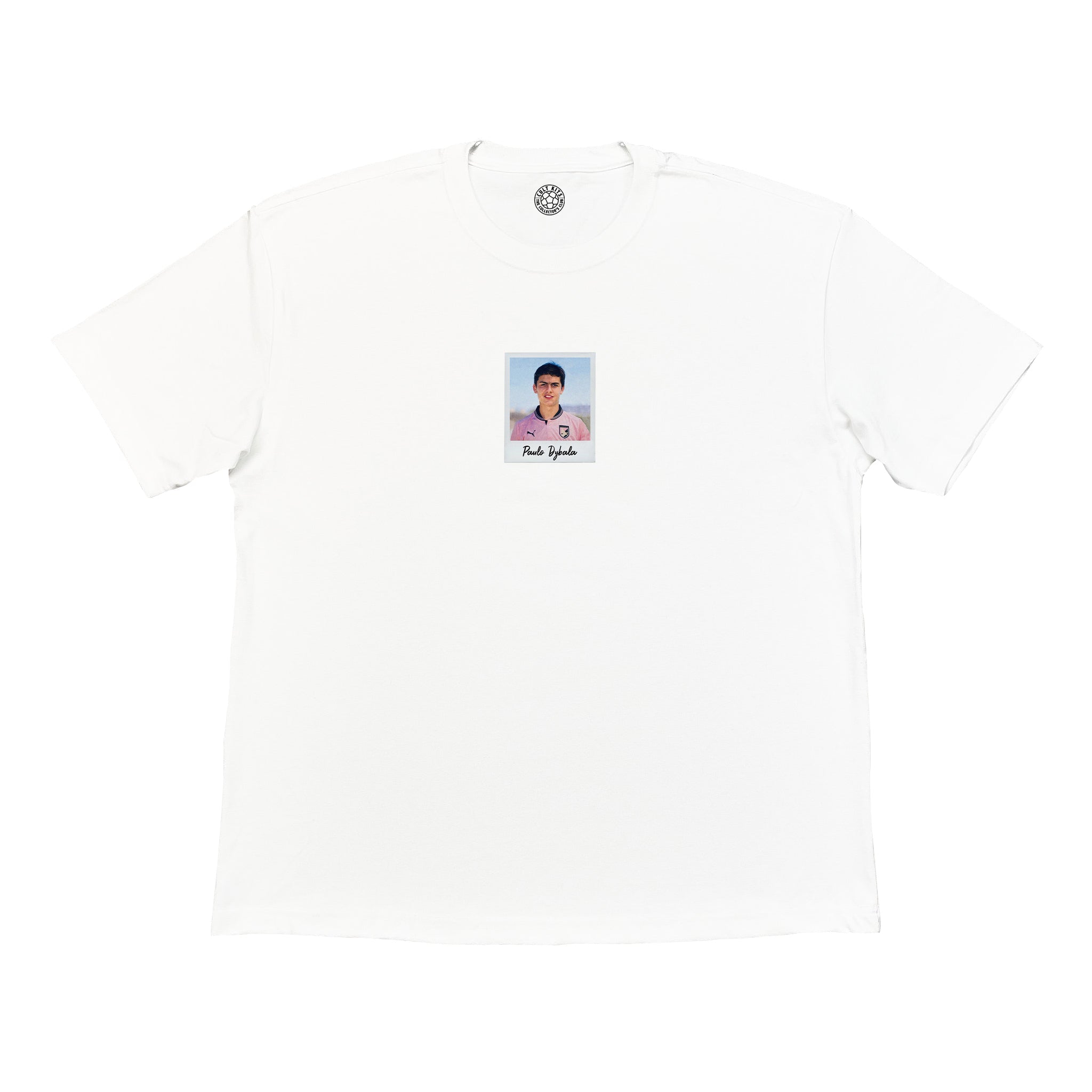 Palermo Dybala Polaroid Tee - 90s Paulo Dybala Palermo T-Shirt at Cult Kits