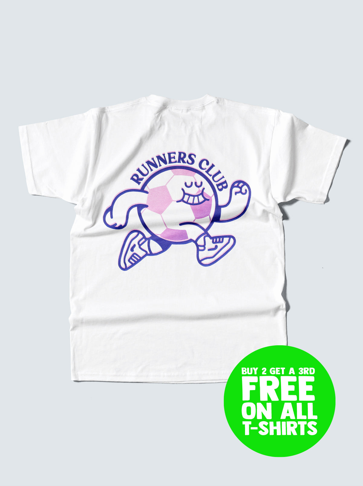 RUNNERS CLUB FOOTBALL TEE