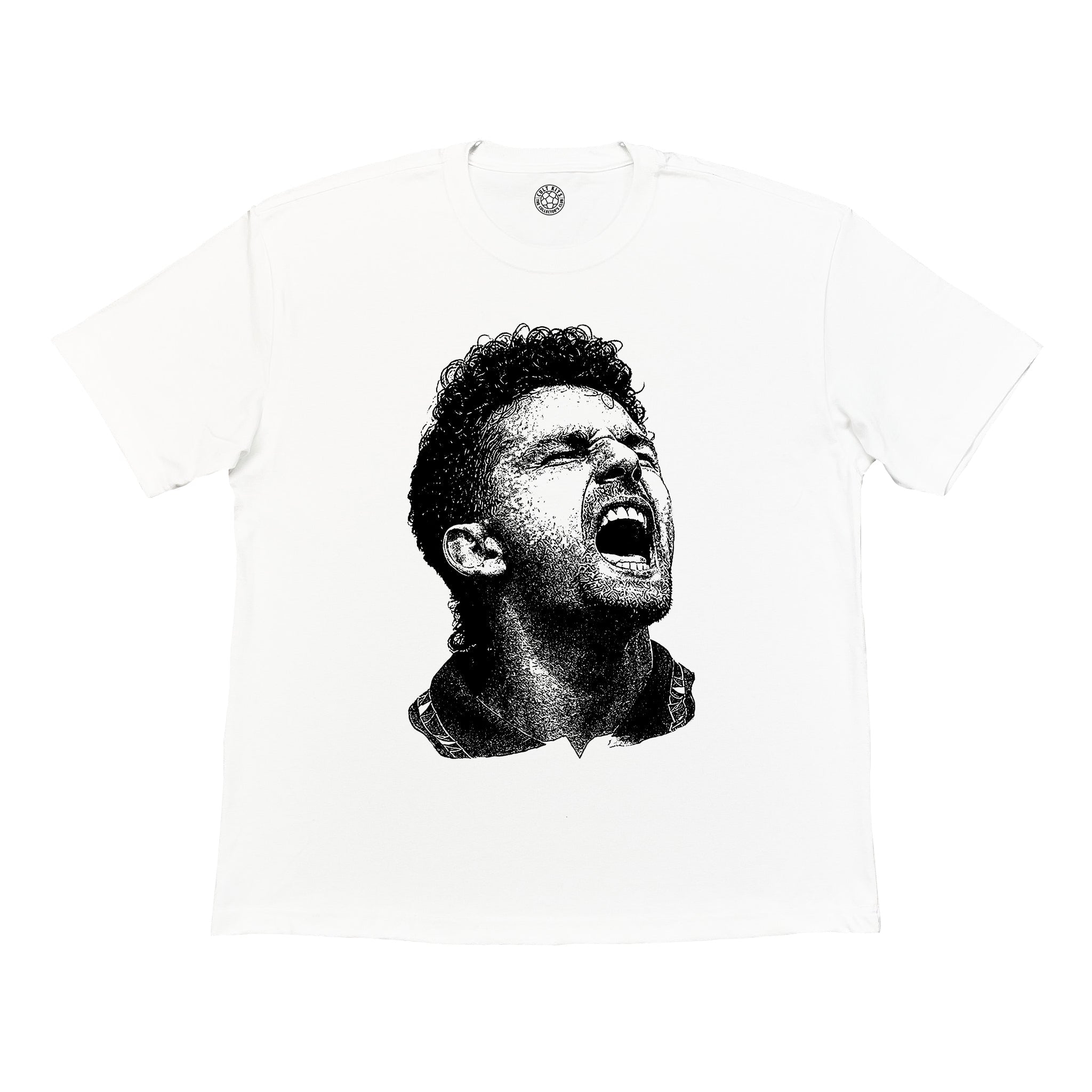 Buy Portrait 360° Baggio Tee ~ Free worldwide shipping ~ Authentic Vintage Football Shirts from Cult Kits