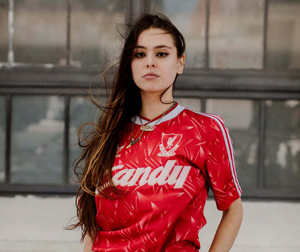 cult kits premier league collection liverpool adidas home shirt promo