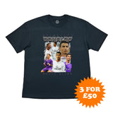 Buy Real Madrid Cristiano Ronaldo Bootleg Tee ~ Free worldwide shipping ~ Authentic Vintage Football Shirts from Cult Kits