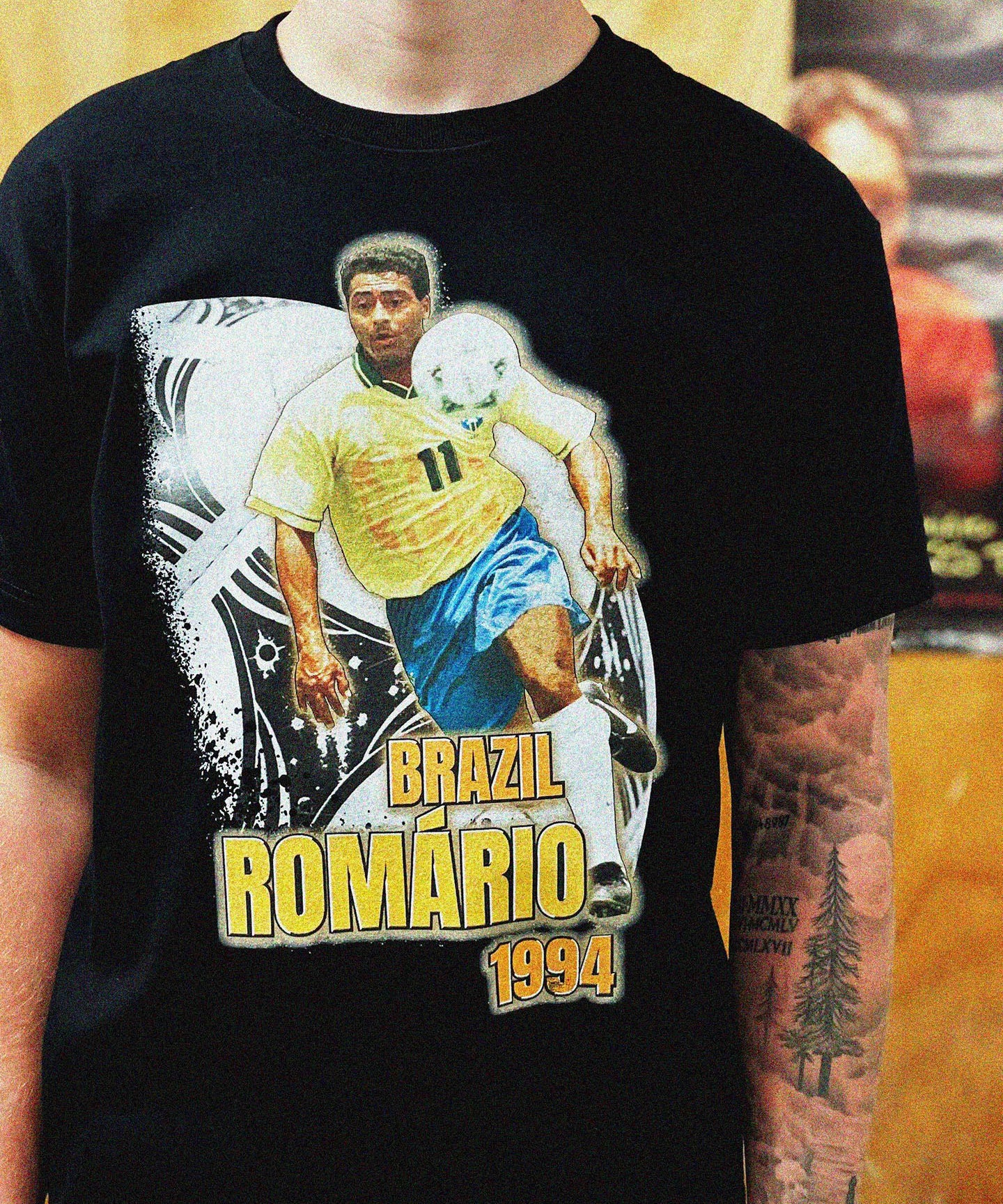 cult kits | world cup tee , Romario Brazil 1994 tee , 3 for £50 t-shirt offer