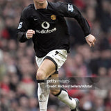 2005 MANCHESTER UNITED RONALDO #7 *MATCH WORN v LIVERPOOL *L/S AWAY SHIRT (L) NIKE