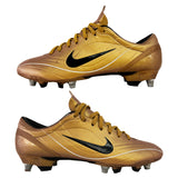 Cristiano Ronaldo Player Worn Nike Vapor II Gold Football Boots