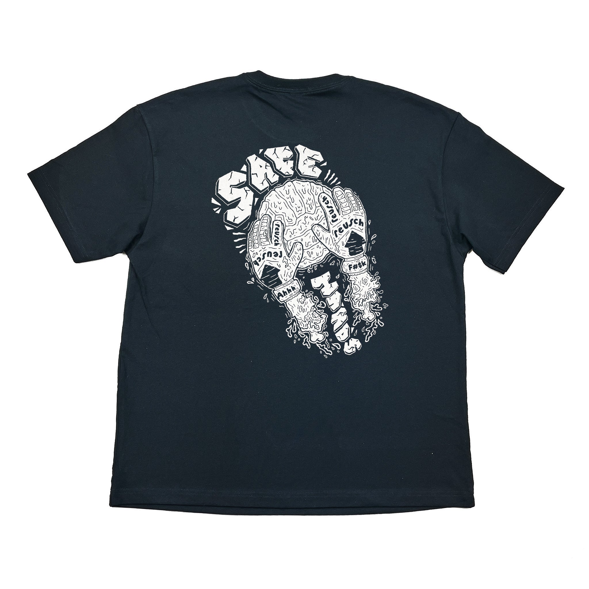 Buy Safe Hands Tee ~ Free worldwide shipping ~ Authentic Vintage Football Shirts from Cult Kits