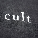 South China Embroidered Cult Tee - Charcoal