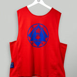 Shop South China Legacy Vest - Red, classic football shirts, vintage football shirts & retro soccer jerseys at Cult Kits